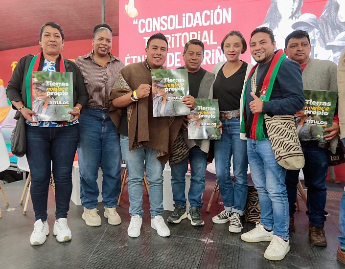 Nariño: entregan 71 mil hectáreas a pueblos negros e indígenas
